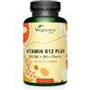 Vitamina B12 1000µg, Integratore Vitamina B12 per Metabolismo,  Quadrefolic®, 200 Compresse, Vitamina B12 Vegan con Acido Folico, Con 2  Forme Bioattive di Vitamine B12 Idrossocobalamina + Folato : :  Salute e cura della persona