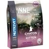 NUTRIVET - INNE CHAT CHATON - Crocchette senza cereali - Gattino - Pollo - 80% ingredienti animali - 1,5 kg