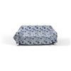 Italian Bed Linen Telo Copritutto Fantasy misura 270X260 cm due posti - Telo Arredo multiuso Stampato - Made in Italy - 100% microfibra - FOGLIE