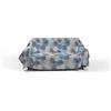 Italian Bed Linen Fantasy Soffioni Blu Telo Copritutto Stampato 2 Posti, Microfibra