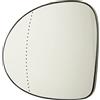 taros trade TarosTrade 57-0463-L-51201 Vetro Specchietto Retrovisore Riscaldabile Lato Sinistro