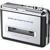 DIGITNOW! Portatile registratore a cassetta & Audio Cassetta Nastro, Walkman e Convertitore di Audiocassette in File Digitali MP3 via USB,Compatibile Mac e Windows/Mangiacassette Lettore