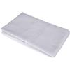 Linder 0323/10/415 - Coppia di Tende a Vetro dritte in stamigna con Passante per astine, Colore: Bianco 70X160