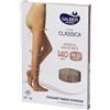 Sauber taglie comode 140 microrete beige taglia 4 - Collant Sauber per il microcircolo, 1 paio