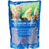 Marina - Ghiaia decorativa per acquario, 2Kg, Blu