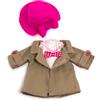Miniland-31640 Vestito per Bambola, Tinta Unita, Colore Assortiti, Age 3 to 6 Years, 31640