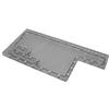 Barrow CR1000D-SDB V1 RGB Waterway Tanica per Corsair 1000D 8*G1/4 Trasparente