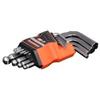 Barrow Kit 9 Chiavi Esagonali ad angolo 1.5/2/2.5/3/4/5/6/8/10mm