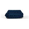 Italian Bed Linen Telo Copritutto Fantasy misura 170X260 cm un posto - Telo Arredo multiuso Stampato - Made in Italy - 100% microfibra - VORTEX