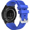 MoKo Cinturino Sportivo Compatibile con Samsung Galaxy Watch 3 45mm/Gear S3 | per S3 Frontier/Classic/Galaxy Watch 46mm, Morbido Silicone, Impermeabile e Traspirante, Cinturino 22mm, per Uomo e Donna