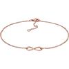 Elli Cavigliera Donna Motivo Infinito Tendenza in Argento Sterling 925
