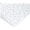 Domiva Poyetmotte impermeabile con angoli elasticizzati, 60 x 120 cm, grigio stelle