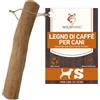 Wildfang® Legno di Caffè Cani, S - Masticativo Resistente per Masticatori Aggressivi, Gioco per la Dentizione dei Cuccioli, Bastoncini in legno di caffè per cani di piccoli (10-15 kg), Conf. da 1