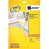 Avery L7632-25 - Mini etichette per stampante laser, 35,6 x 16,9 mm, confezione da 2.000, colore: Bianco