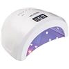 Capello point Nail Studio - Lampada UV e LED per Unghie 48 Watt Professionale, per Gel, Smalto Semipermanente e Ricostruzione Unghie, con Timer e Schermo LCD