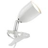 BRILLIANT lampada Leo LED clip lampada white | 1x LED-PAR51, GU10, 3W lampada a riflettore LED inclusa, (240lm, 2700K) | Scala da A ++ a E | Con interruttore a cavo