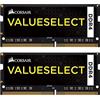 Corsair Value Select SODIMM 16GB (2x8GB) DDR4 2133MHz C15 Memoria per Laptop/Notebook , Nero