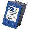 HP Cartuccia hp 22xl colore compatibile per hp hp f370,d1360,f2180,psc 1402 22xl c9352ce capacita 18ml3x6ml