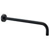 Paffoni Lusso Braccio Doccia 400 - Nero Opaco - Codice ZSOF034NO