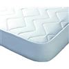 Todocama - Protezione trapuntata, colore: bianco, per letto da 90 x 190/200 cm