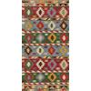 Vilber Kilim.2578 DU 01 Tappeto, Vinile, Multicolore, 52 X 100
