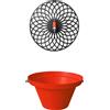 Aquajet Fontana da Parete FIORE Rosso Corallo - Aquajet