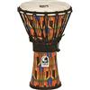 TOCA Djembe 7 Freestyle Rope Tuned Bali Kente Cloth SFDJ-7K