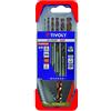 Tivoly 11454170005 CLISPTER FURIUS PZ - Cofanetto CLIPSTER da 10 punte in metallo DIN 338FURIUS HSS rivestite, Ø 1 a 10 mm