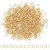 UNICRAFTALE 800Pcs 4mm Anelli di Salto In Acciaio Inossidabile Dorato Anelli di Salto Aperti Connettore Risultati dei Gioielli per Progetti di Creazione di Gioielli e Artigianato Della Collana