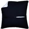 Vervaco Dorso Per Cuscino Punto Croce NERO Retro Per Cuscino Con Zip 45 x 45 cm Fodera Posteriore per Rifinire Lavori di Ricamo Accessorio Per Hobbistica Set Fai Da Te Creativo Materiali Creativi