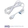 V-TAC Prolunga Lineare 3mt / 5mt 2P + T Con Presa e Spina 10A