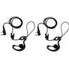 Mengshen® Baofeng Auricolare Cablato Cuffie Headset Earphone for Walkie Talkie Two Way Radio BF-888S / BF-777S / BF-666S / UV-5R / 5RA / 5RE, 2 Pack