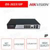 Hikvision DS-3E2310P - Switch Hikvision 8 Porte PoE 10 / 100 Mbps + 2 Porte Uplink Switch rete