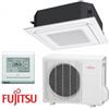 Fujitsu Condizionatore Climatizzatore Fujitsu a Cassetta Flusso D'aria Circolare R-32 30000 BTU AUXG30KRLB White Wi-Fi Optional