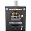 AgriEuro Premium Forno a legna da incasso Medius Plus 100 Inc in acciaio - Ventilato