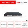 Hikvision DS-3E2326P - Switch Hikvision 24 Porte PoE 10 / 100 Mbps + 2 Porte Uplink Switch rete