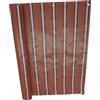 Angerer Paravista per Balcone Design No. 4900 Rosso, 75 cm, Lunghezza: 6 Metro