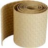 workingHOUSE Rotolo Frangivisto in Polyrattan per Recinzione Esterna - Strisce Resistenti alle Intemperie per Recinzioni, Balconi e Terrazze - Facili da Installare - 255 cm x 19 cm (1, Beige)