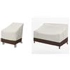 Amazon Basics - Copertura Protettiva per sedie da Giardino Adirondack & - Copridivano a 2 posti Lounge