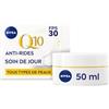 Nivea Q10+ antirughe, crema giorno extra protezione ip 30, 50 ml