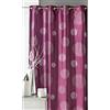 HomeMaison.com HM69851439 - Tenda d'arredo in taffetà con decori Stampati argentati 140 x 260 cm Marrone