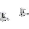 Ideal Standard - Calista, Coppia di rubinetti per lavabi, Cromato