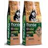 Monge BWILD GRAIN FREE ALL BREEDS SALMONE E PISELLI 12 KG x2