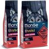 Monge BWILD LOW GRAIN ALL BREEDS CERVO 12 KG x2