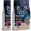 Monge BWILD LOW GRAIN ALL BREEDS ADULT OCA 12 KG x2