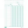 EDI PRO EDIPRO - E3426VE - 100 schede dare/avere/saldo/IVA verde f.to 24x17