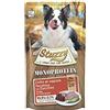 Stuzzy, Monoprotein Grain & Gluten Free, Cibo Umido per Cani Adulti con Tacchino e Zucchine, Preparato in Patè - Totale 1,8Kg (12 Buste da 150G)