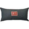 Daycollection Home Office HOOFACMR5 - Cuscino in Cotone, 50 x 30 x 10 cm, Colore: Nero