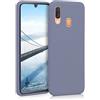 kwmobile Custodia Compatibile con Samsung Galaxy A40 Cover - Back Case per Smartphone in Silicone TPU - Protezione Gommata - lavanda grigio
