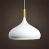Mengjay Moderna Lampada a Sospensione soffitto Industriale interna Lampadario Edison Rustico E27 metallo Lampada Pendente per Cucina Sala da Pranzo soffitta caffè bar ristorante soggiorno (bianco)